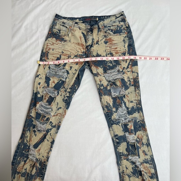 MYSTIQ Women's Jeans Size 9 Ladies  Distressed - Picture 5 of 9
